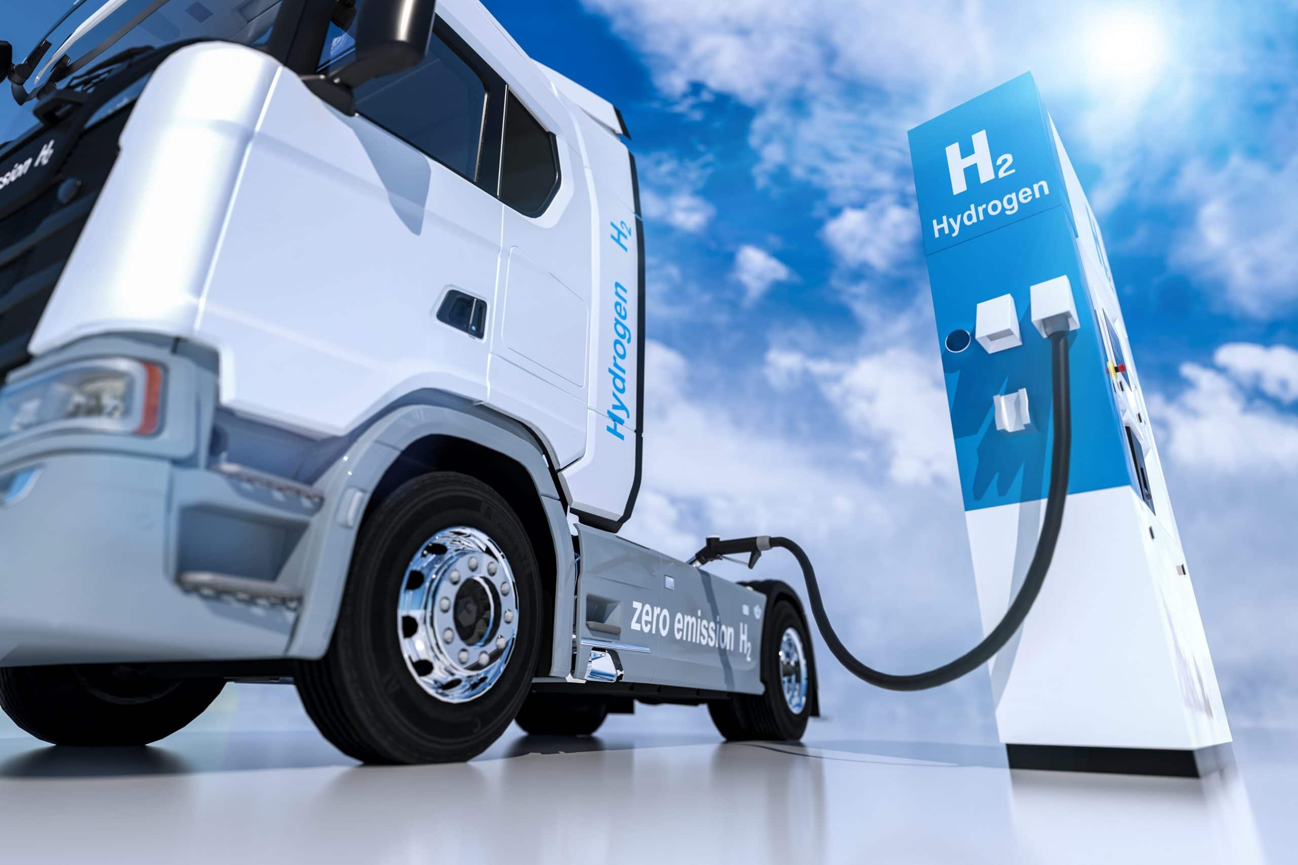 Hydrogen,Logo,On,Gas,Stations,Fuel,Dispenser.,H2,Combustion,Truck