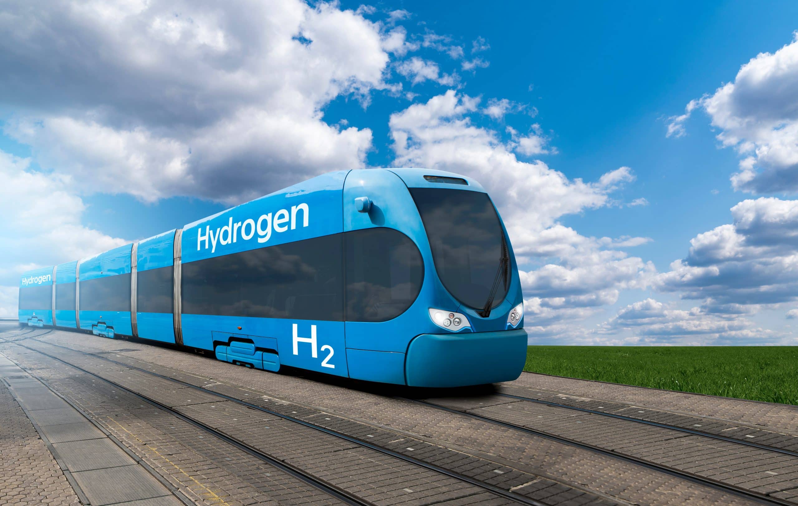 A,Hydrogen,Fuel,Cell,Train,Concept