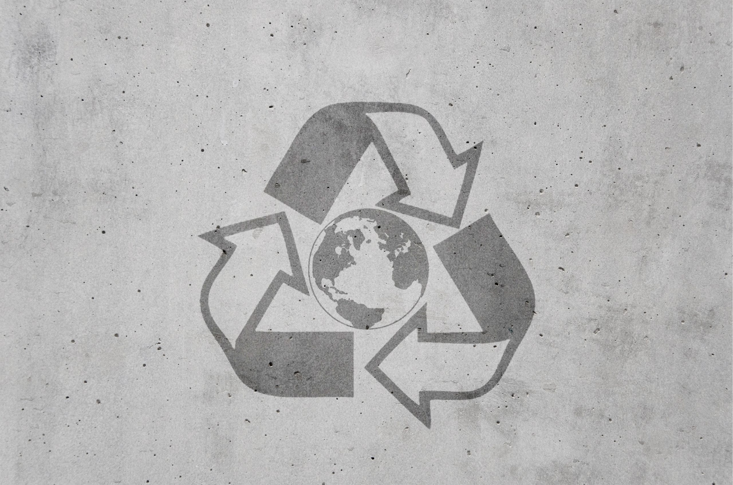 Dark,Shadow,Of,Recycle,Symbol,Around,The,Earth,Sphere,Map