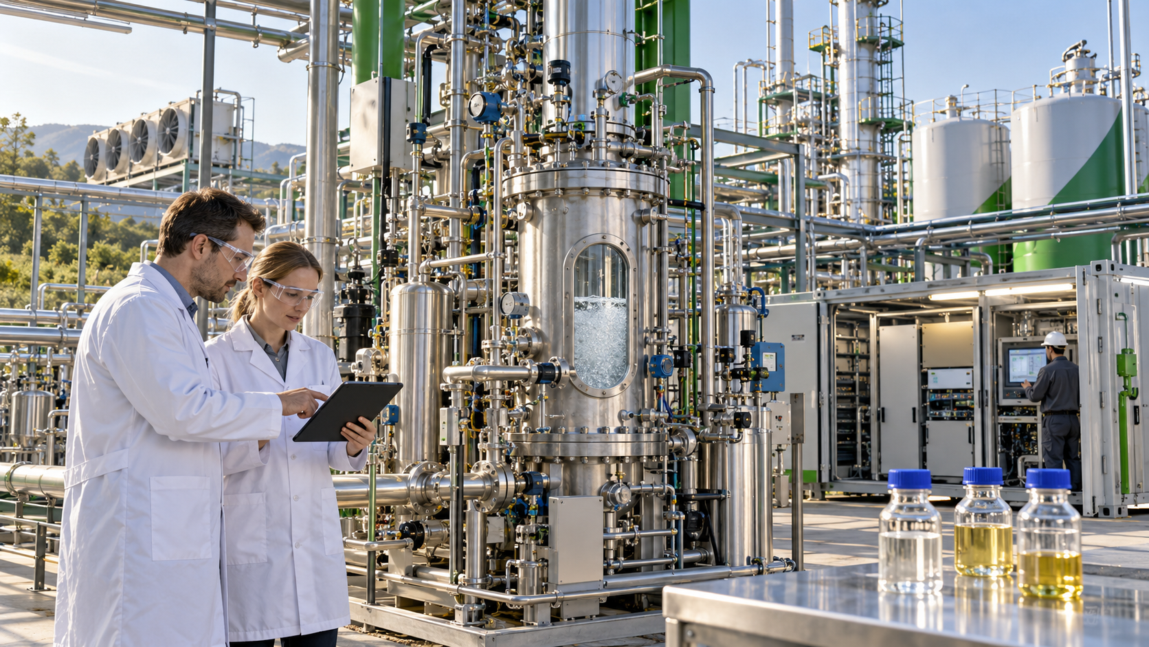 Innovative Herstellung von E-Fuels und CCU-basierten Vorprodukten