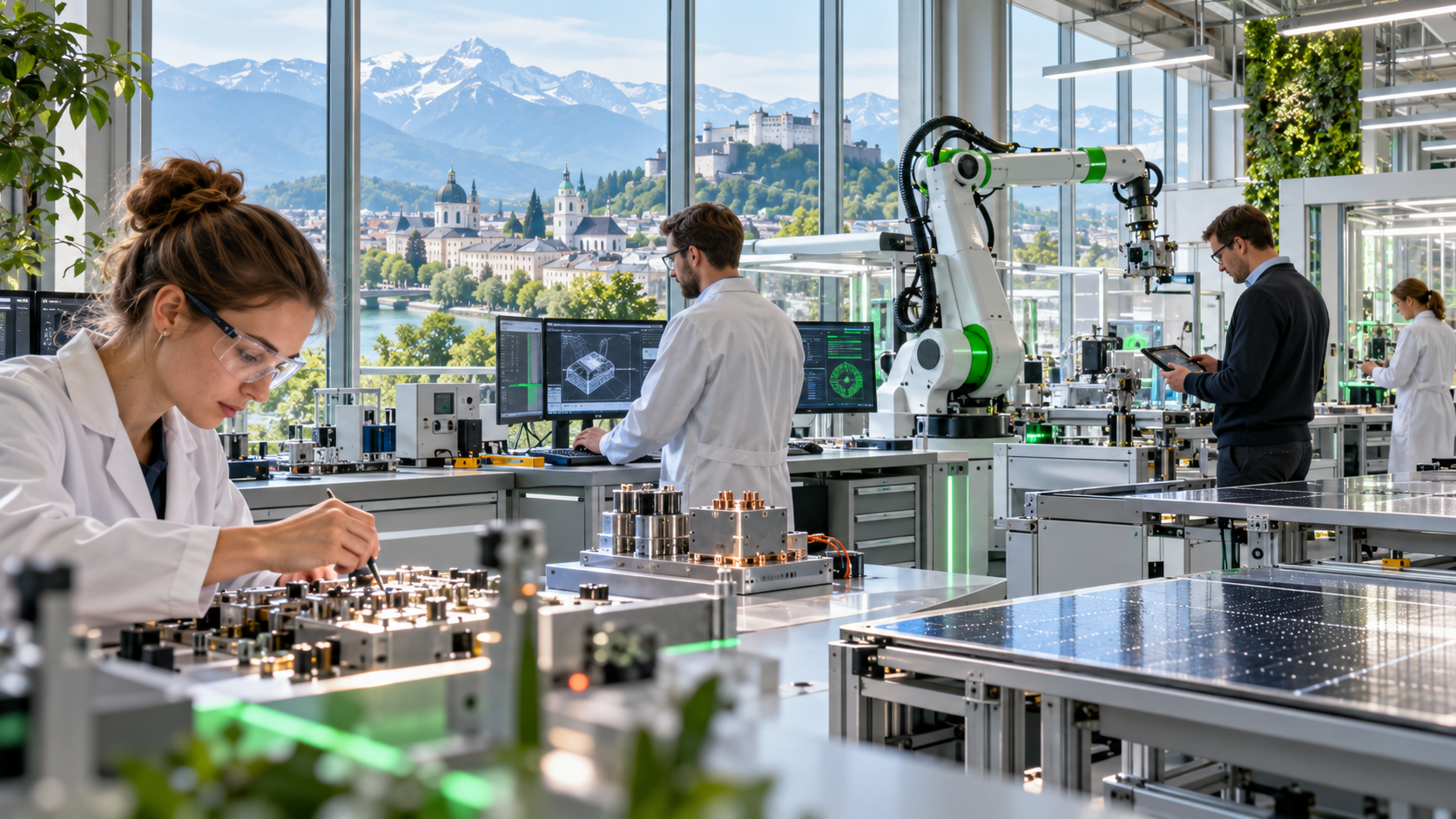 Schlüsseltechnologien im produktionsnahen Umfeld